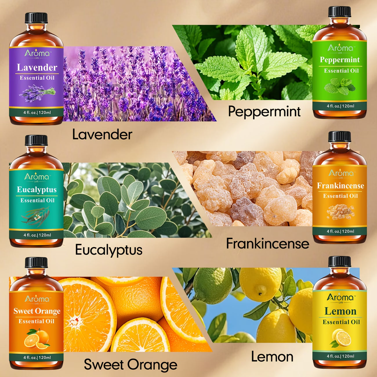 4FL.OZ Natural Essential Oils